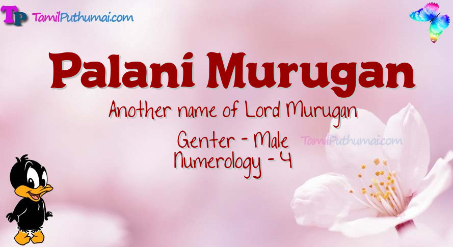 Palani Murugan-babyname-meaning